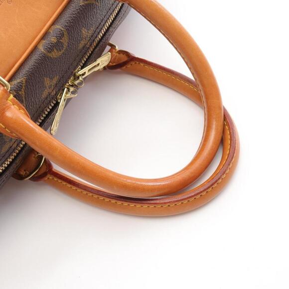 LOUIS VUITTON Brown Monogram Leather Deauville Bag - Picture 7 of 11